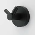 thumbnail image 5 of Jinsinto Black Stainless Steel Wall Hook Wall Mounted Double Round Coat Rack Coat Rack Screw Installation Coat Hook for Kitchen, Living Room and Office Wall Mounted Coat Rack,4 PCS, 5 of 5