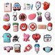 thumbnail image 1 of 27 piezas de abalorios para zapatos, abalorios de PVC para zapatos, alfileres médicos, zapatos para decoración de pulseras, 1 of 5