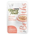 thumbnail image 1 of Fancy Feast Classic Broths with Wild Salmon & Vegetables, Cat Treats 40 g, 1 of 8