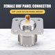 thumbnail image 4 of UHF Female SO239 Panel Chassis Mount Flange Deck Mount Solder Cup RF Connector, 4 of 5