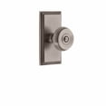 thumbnail image 5 of Grandeur 825254 Carre Solid Brass Rose Privacy Door Knob Set - Brass, 5 of 6
