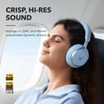 thumbnail image 4 of Soundcore by Anker, Space One, Active Noise Cancelling Headphones, 2X Stronger Voice Reduction, 40H ANC Playtime, App Control, LDAC Hi-Res Wireless Audio, Comfortable Fit, Clear Calls (Renewed), 4 of 5