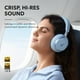 thumbnail image 4 of Soundcore by Anker, Space One, Active Noise Cancelling Headphones, 2X Stronger Voice Reduction, 40H ANC Playtime, App Control, LDAC Hi-Res Wireless Audio, Comfortable Fit, Clear Calls (Renewed), 4 of 5