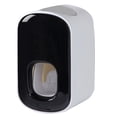 thumbnail image 1 of Toothpaste Dispenser Adhesive Sticker Nail Free Installation Wall Mounted Automatic Toothpaste Squeezer for Bathroom Black, 1 of 9