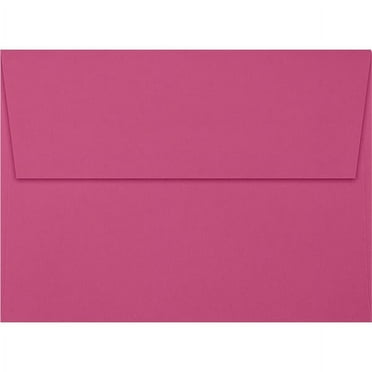 LUXPaper A7 Invitation Envelopes, 5 1/4 x 7 1/4, Magenta, 250/Pack
