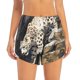 thumbnail image 2 of Balery Graceful Snow Leopard Pantalones cortos deportivos para mujer con forro y dos bolsillos, elásticos, para entrenamiento, gimnasio, yoga-X-Large, 2 of 7