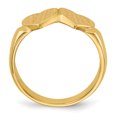 thumbnail image 2 of 14K Yellow Gold Signet Ring Size 6, 2 of 6