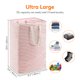 thumbnail image 3 of Cesto de ropa sucia plegable de 72 l, cesto para ropa sucia con asas extendidas para guardar ropa y juguetes en el dormitorio y el baño, 3 of 4