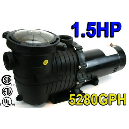 - GHP 1.5HP 5280 GPH 1-1/2