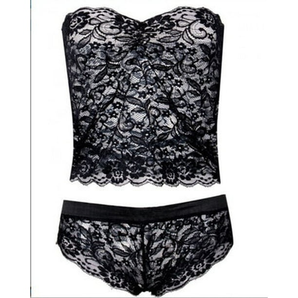 Tan flores lenceria new arrivals