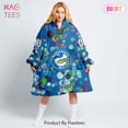 thumbnail image 5 of Parramatta Eels Special Logo Design Oodie Flanket Blanket Hoodie Snuggie, 5 of 9
