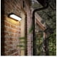 thumbnail image 4 of Aplique de pared LED moderno para exterior, 12 W, IP65, resistente al agua, de aluminio y acrílico, luz blanca cálida de 3000 K, 26 x 10 x 6 cm [Clase energética A+], 4 of 5