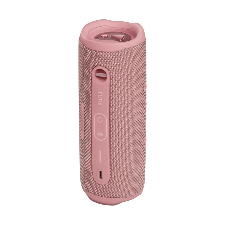 JBL Flip 6 Pink Portable Bluetooth Speaker and divvi! Case Bundle