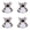Grey 4PCS, variant on Koala Stuffed Animal Squeaky Dog Toys Dog Toys For Aggressive Chewers Simulation Washable Stuffed Pet For Small Medium Large Puppies And All Breeds