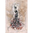 thumbnail image 3 of Wiley, Marta 13x18 Black Modern Framed Museum Art Print Titled - Flamenco I, 3 of 5
