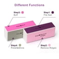 thumbnail image 6 of 10PCS Nail Buffer Block, 4 Way Colorful Buffing Block Shine Polisher Nail Buffing File Manicure File Sanding Files, 6 of 6