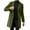 A1-Green, variant on Men's Classic Lapel Collar Wool Blend Pea Coat Winter Coats Grey,4XL