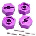 thumbnail image 3 of 4Pcs 12mm Metal Wheel Hex Hubs With Axle Pins For Traxxas 1/16 E-Revo Slash 4WD Summit VXL RC Car Vehicle, 3 of 5