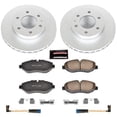 thumbnail image 2 of PowerStop Front Geomet Coated Brake Rotor and Pad Kit Fits: DODGE MERCEDES-BENZ Select Models CRK6236, 2 of 5