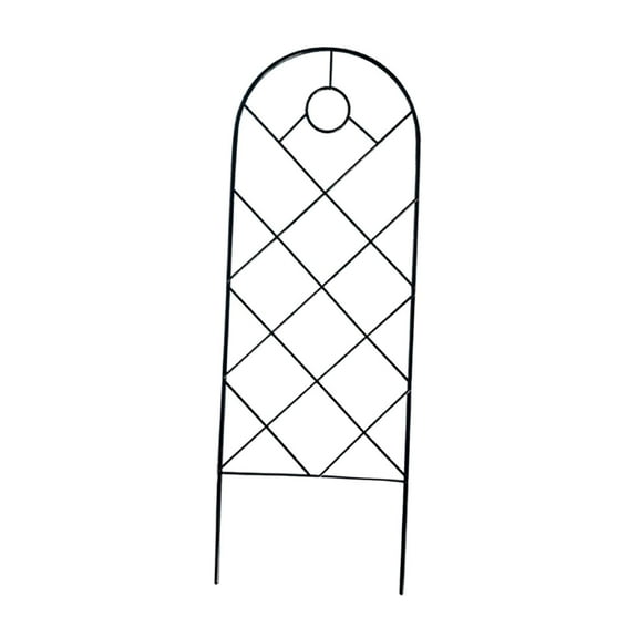 figatia Metal Garden Trellis Grid Flower Stand Structure for Patio Landscape Outdoor