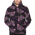 thumbnail image 4 of Hoodies for Men - aesthetic starry sky Night butterfly Long Sleeve Comfrt Men'S Fashion Hoodies & Sweatshirts, Sweatshirts for Men Hoodies Pullover Clothing Clothes with Pouch, 4 of 7