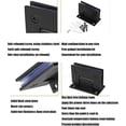 thumbnail image 3 of Durable 90 Degree Stainless Steel Glass Door Hinge for Bathroom, Cabinet, Showcase (Black), 3 of 5