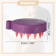 thumbnail image 3 of Unique Bargains Hair Scalp Massager Shampoo Hair Care Hair Brushes for Women Purple Pink, 3 of 6