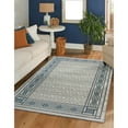 thumbnail image 5 of Davide 1231 Transitional Bordered Green 3x5 Area Rug, 5 of 5