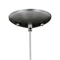 thumbnail image 5 of Vaxcel International T0493 10 in. Outland Outdoor Pendant in Light Brushed Pewter, 5 of 6