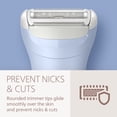 thumbnail image 6 of Philips Lady Shaver Series 6000 - Cordless, Wet & Dry Electric Shaver, 3-Blade Shaving System, For Legs & Body, 80 Mins. Runtime, Model BRL127/00, 6 of 13