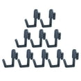 thumbnail image 5 of FITYLE 20 Pieces Pegboard Hook Display Hooks Multiuse Pegboard Accessories Stable Sturdy Utility Hooks for Craft Room Hiking Storage Black, 5 of 10