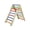 Multicolor, variant on Wooden Foldable Climbing Triangle Ladder, Montessori Pikler Play Gym, Adjustable Incline Toddler Climber, Natural Wood Indoor Play Structure for Kids Ages 1-7