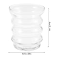 thumbnail image 3 of 4pcs Clear Glass Tea Light Candle Holders Aromatherapy Candle Jar for Wedding Party, 3 of 4