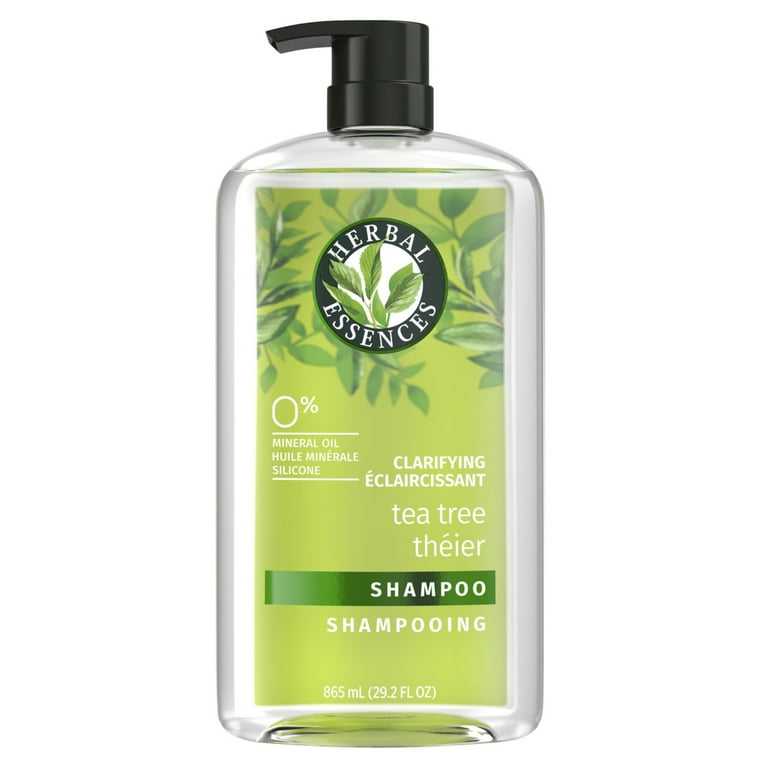 Herbal Essences Clarifying Shampoo, Tea Tree, 29.2 fl oz - Walmart.com