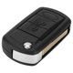 thumbnail image 4 of Cubierta de Llave Remota Aramox, Cubierta de Llave Abatible para Control Remoto de Coche, Reemplazo de Mantenimiento Negro para Range Rover 2005-2010 Ecomeon no, 4 of 5
