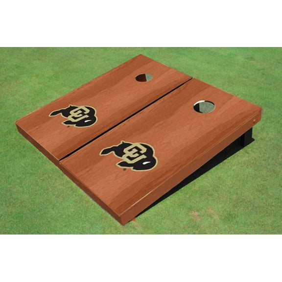 University of Colorado Solid Rosewood Cornhole Boards