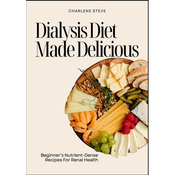 Dialysis Diet Made Delicious: Beginner's Nutrient-Dense Recipes For Renal Health, (Paperback)