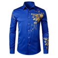 thumbnail image 1 of Nueva camisa informal de moda con botones para hombre, camisa estampada, camisa de calle para exteriores, nuevo diseño, estampado de manga corta, 1 of 6