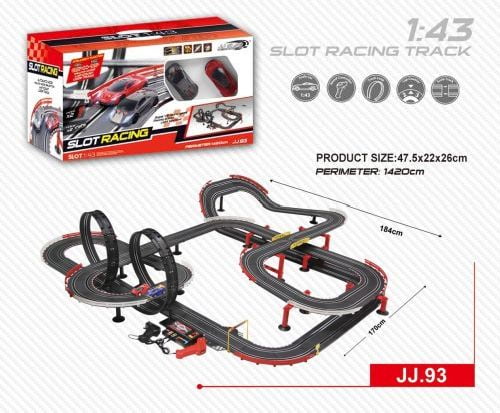walmart slot car race track
