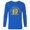 Navy, variant on Disney The Nightmare Before Christmas Beach Club Resort - Long Sleeve T-Shirt for Men - Customized-White