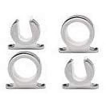 MARINE CITY 316 Stainless-Steel Single Fishing Rod Storage Rack 2-Piece Sets Silver 2 Set of 2-Piece