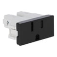 thumbnail image 3 of Contacto Eléctrico Unno Plástico Negro 1 Módulo, 3 of 3