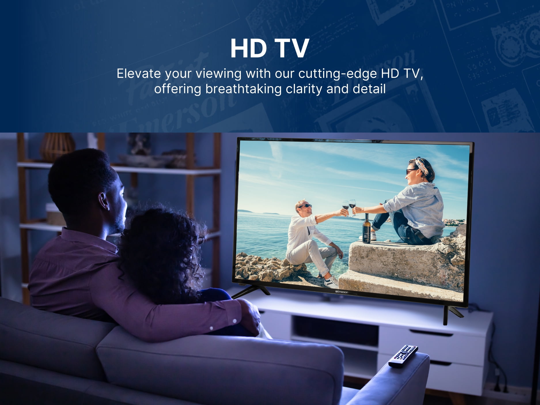 Emerson ET-4000 40-inch Class Full HD LED Television, Black