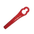 thumbnail image 2 of 100 Pcs Plastic Trimmer Blades Replacement Mowing Grass Trimmer Nylon Blades Compatible with 2-2 3-2 FSA 45 57 FSE 52(Red), 2 of 9