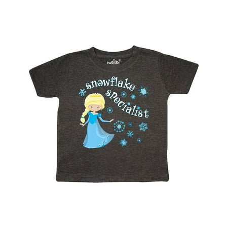 

Inktastic Snowflake Specialist Princess Gift Toddler Toddler Girl T-Shirt