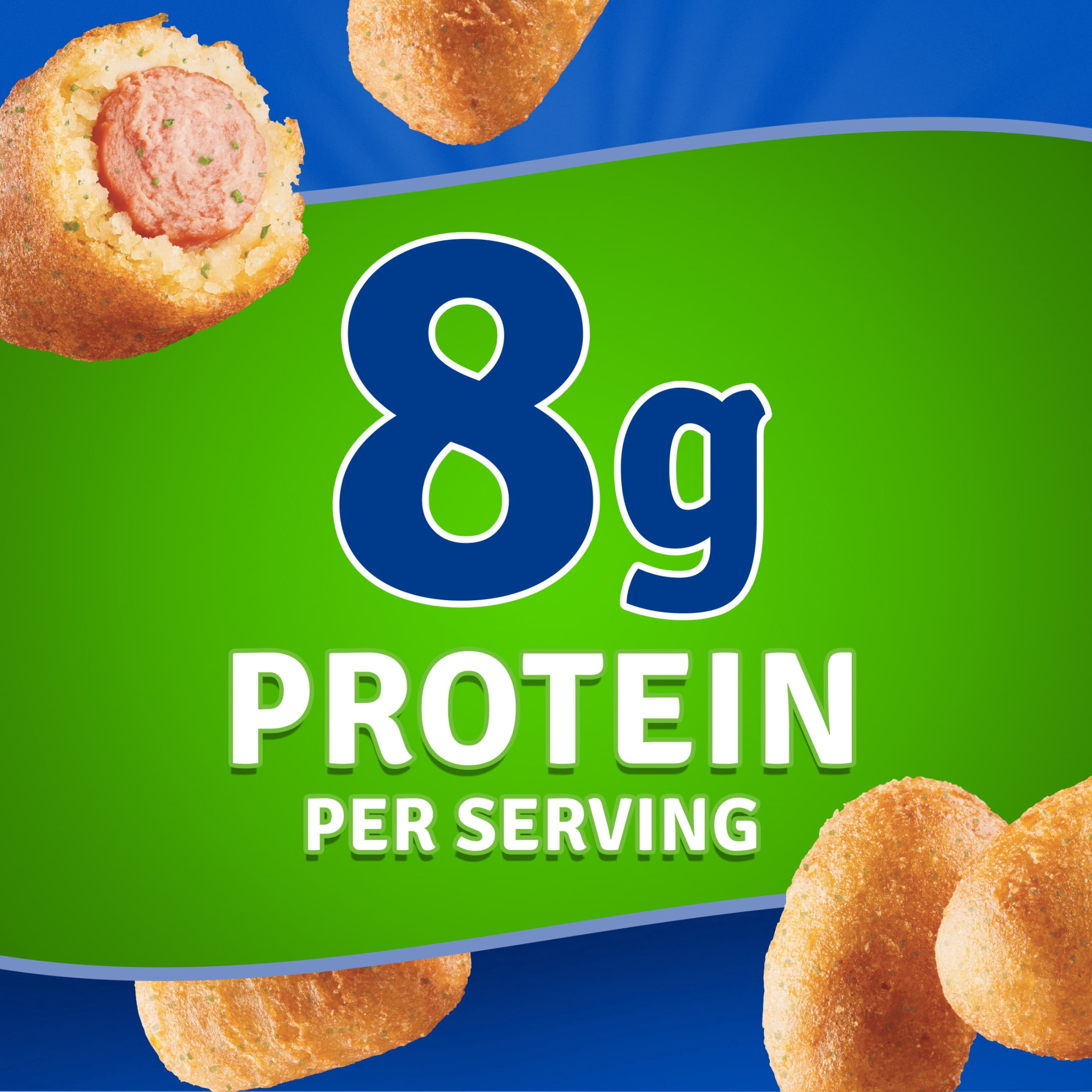 State Fair Jalapeno & Cheddar Mini Corn Dogs, 23.76 oz, 35 Count (Frozen)