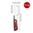 thumbnail image 4 of Multi-Functional Peeler,Premium Vegetable Peeler with Ergonomic Wide Handle and Bottle Opener,Stainless Steel Blade Kitchen Tool for Fruit Apple Potato Pumpkin Papaya Carrot Zucchini(Brown), 4 of 9