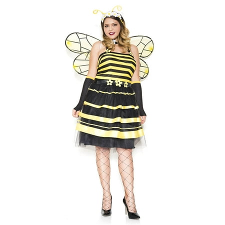 Plus Size Bumble Bee Costume 71008Q-1X/2X