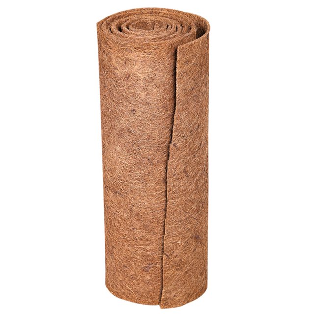 Cesta enrollable con revestimiento de Coco de 1M, cesta para flores, maceta, almohadilla colgante, doble en fibra de coco