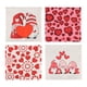 thumbnail image 3 of 4 Uds. Fundas de almohada para el Día de San Valentín, fundas de cojines navideños, cojines decorativos para el Día de San Valentín con corazón de, 3 of 9
